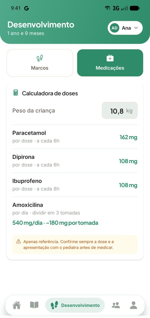 Calculadora de dose por peso